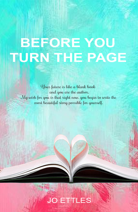 Before you turn the page